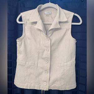 Ladies Christopher & Banks Vest - M